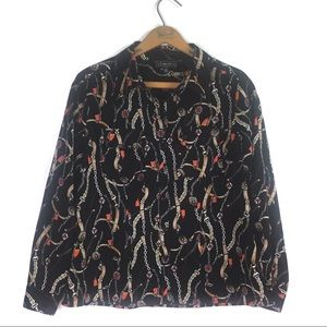 Equestrian Themed Blouse by Elementz - MP